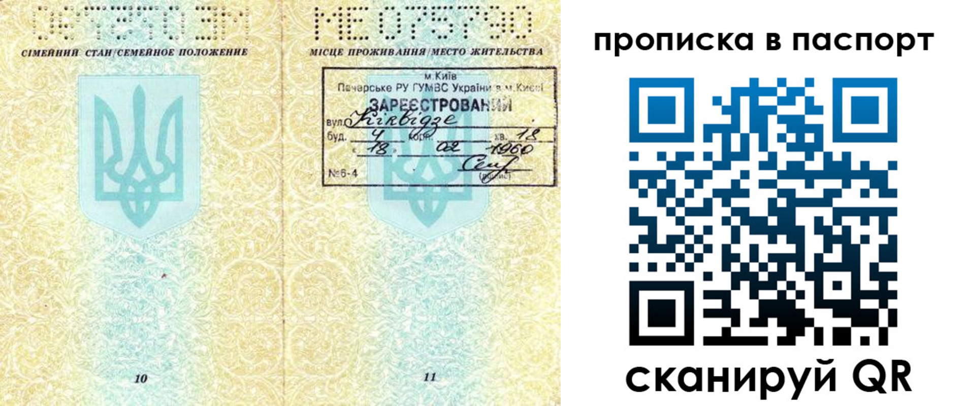 прописка паспорт в Зуевке